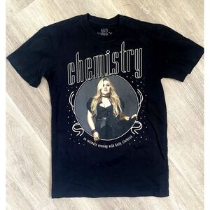 Kelly Clarkson Vegas Chemistry Fitted T Shirt Concert‎ Small S NWOT Intimate Eve